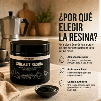 Shilajit 100% Puro – Apoyo Natural para la Energía y la Vitalidad